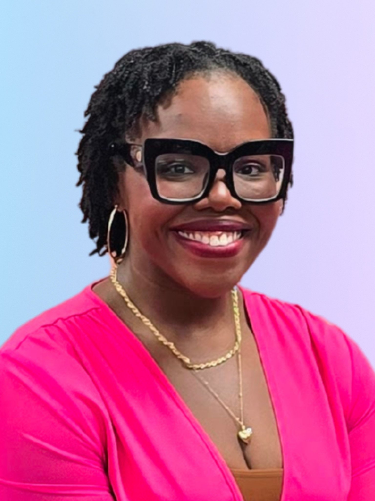 Jatoyia Armour, headshot, pink top